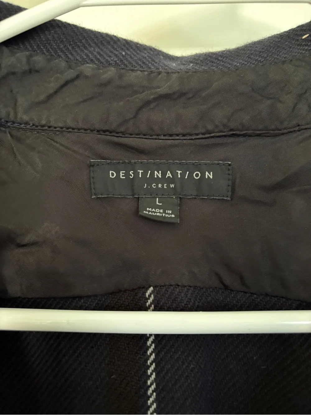 Men’s heavyweight cotton button-up